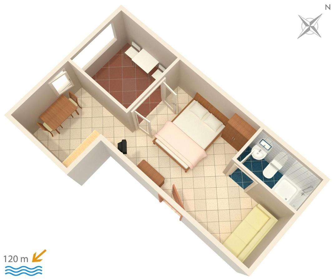 Apartments By The Sea Suha Punta, Rab - 5050 Kampor Ngoại thất bức ảnh